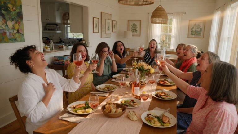 Women enjoying a bachelorette party